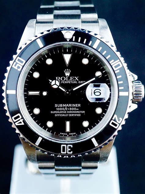 2001 rolex submariner blue